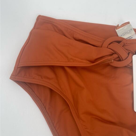 L*SPACE Bikini Bottom Lana Size Small NWT Twist High Waisted Beach Resort NWT - Picture 10 of 13